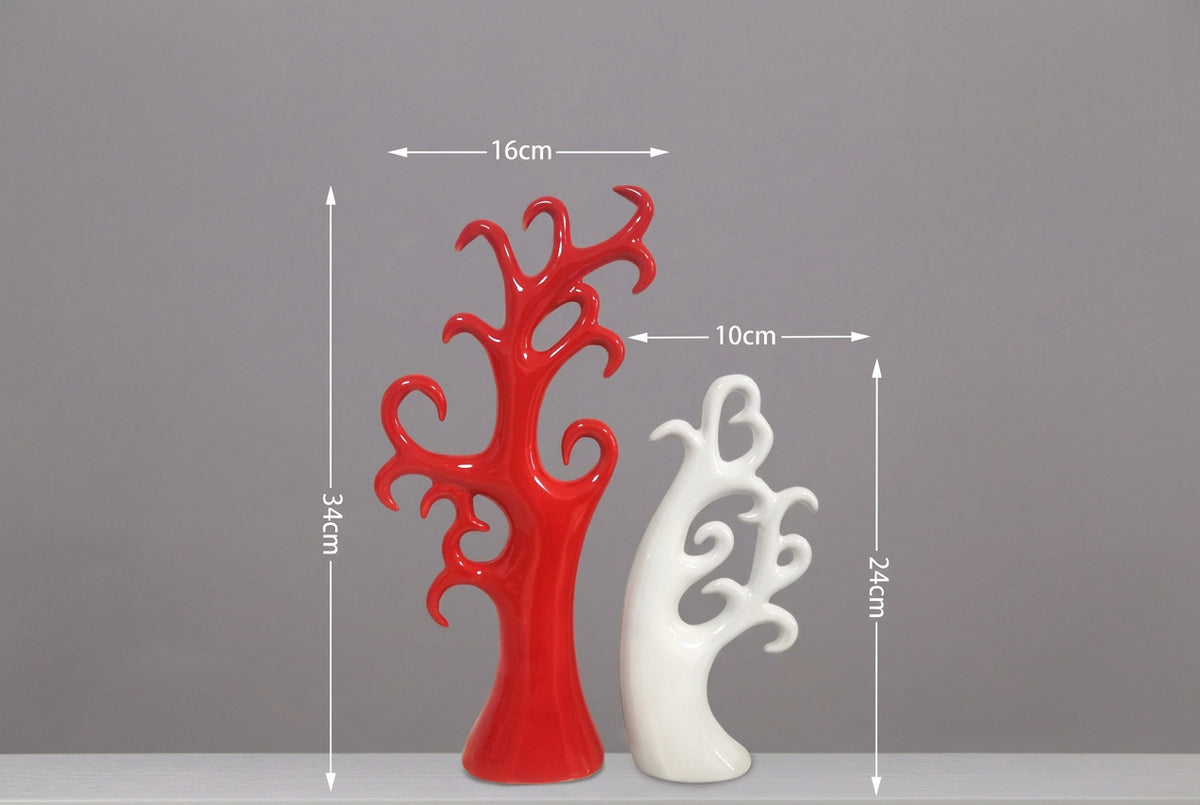 Monochrome Ceramic Pieces