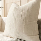Faux Linen Cushion Cover