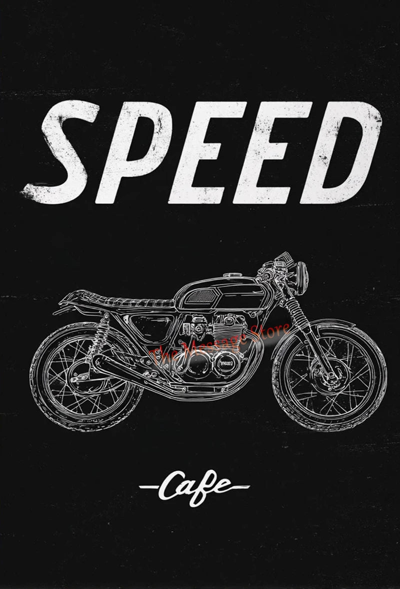 Rider Silhouette Canvas Print