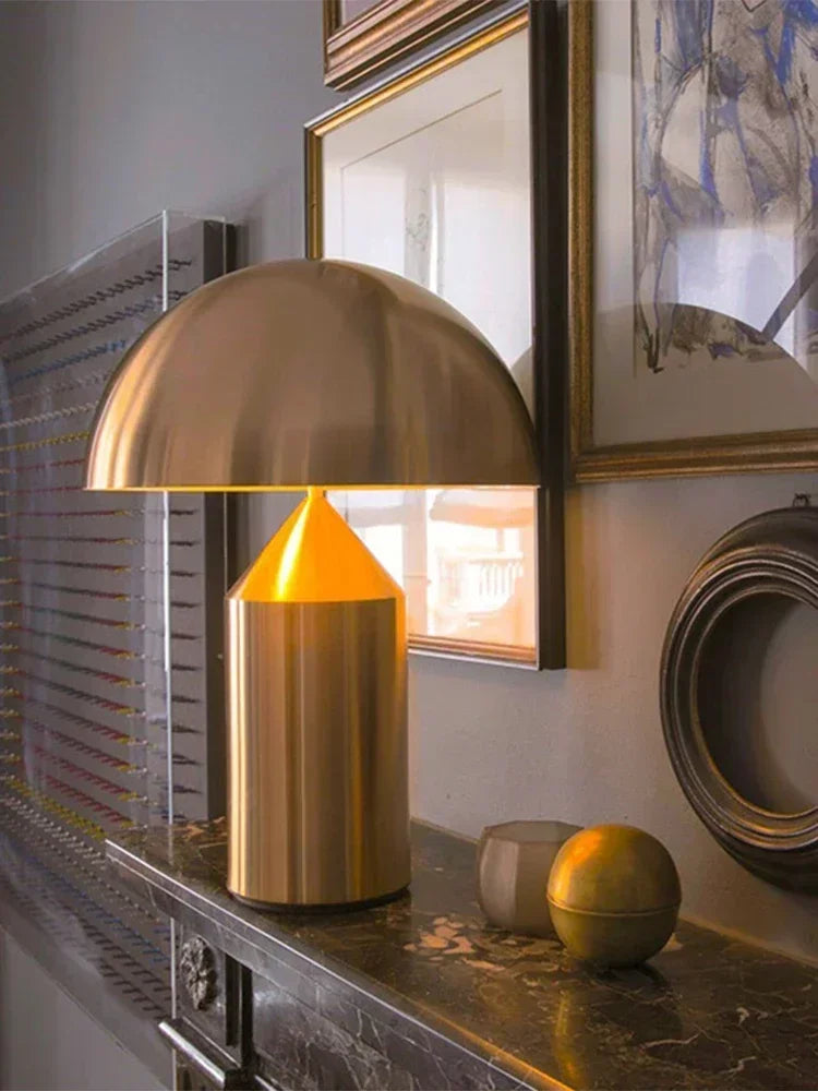 Luxury Gold LED Table Lamp