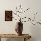 Wabi-Sabi Rustic Ceramic Vase