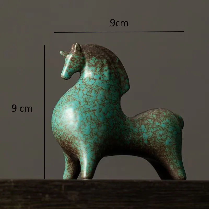 Trojan Ceramic Horse Decorative