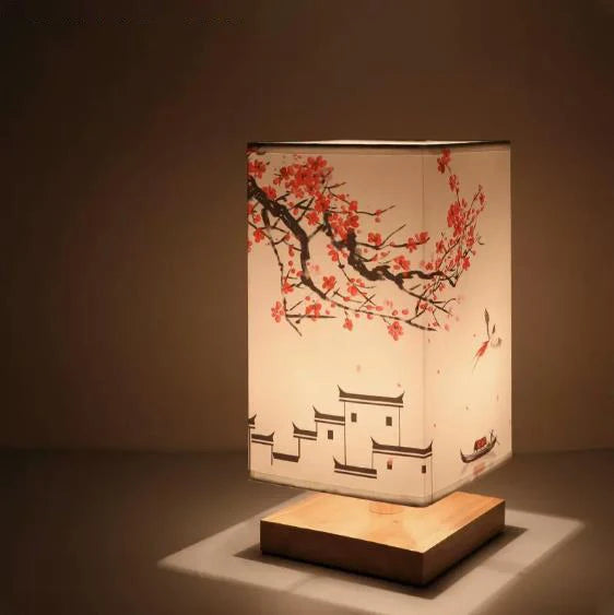 Bamboo Landscape Table Lamp