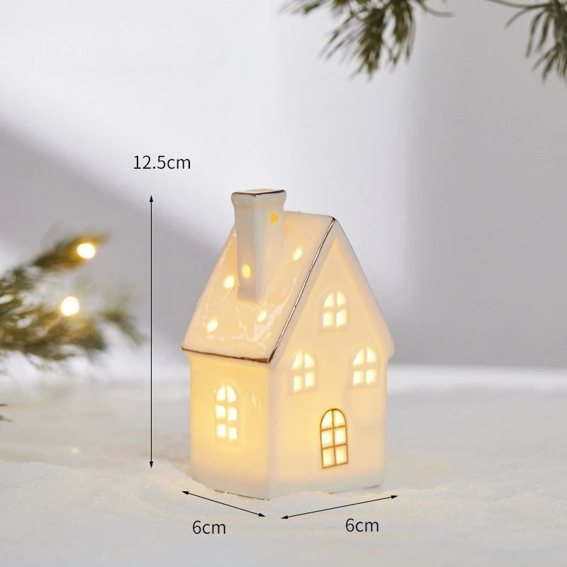 Ceramic Light-Up Tree House