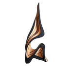 Carved Wood Abstract Sculpture