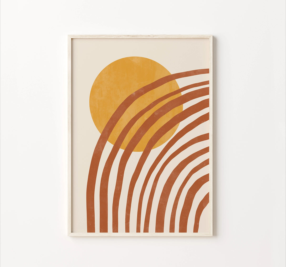 Folk Art Botanical Canvas Print