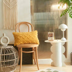 Plush Lumbar Cushion Cover