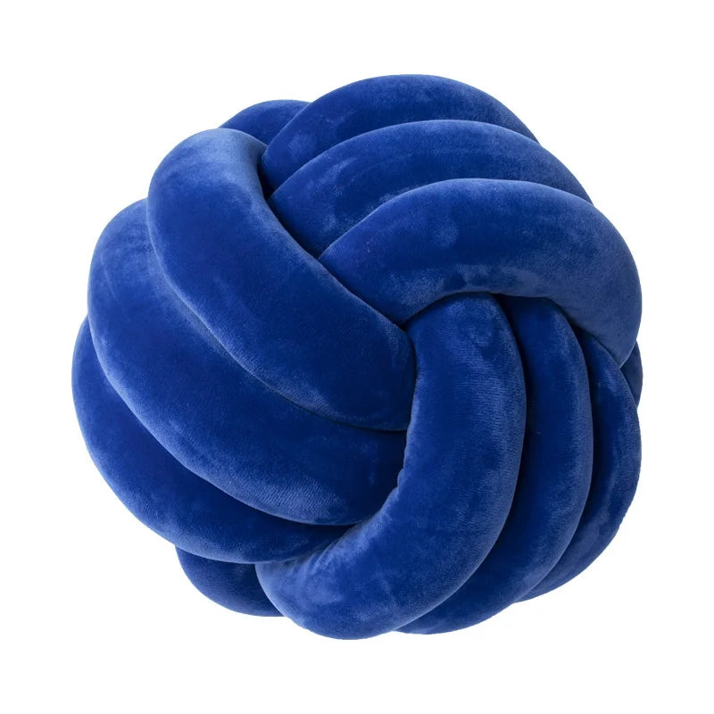 Handmade Knot Ball Cushion