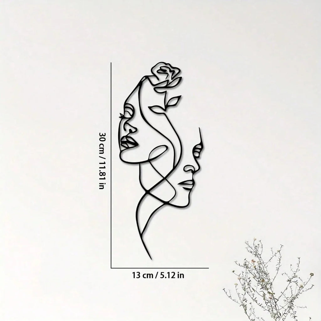 Silhouette Metal Wall Art