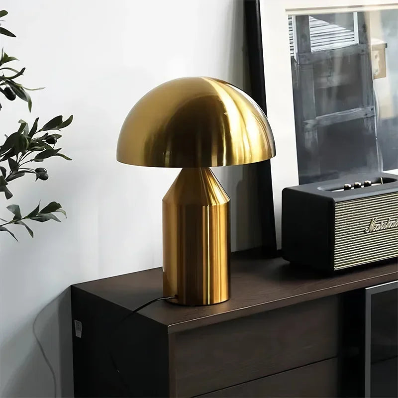 Luxury Gold LED Table Lamp