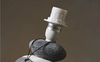 Ceramic Table Lamp with Fabric Shade