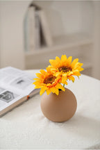 White Nordic Ceramic Vase