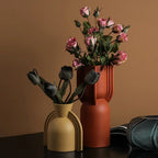 Irregular Geometric Ceramic Vase