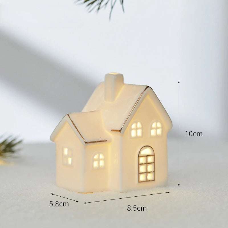 Ceramic Light-Up Tree House