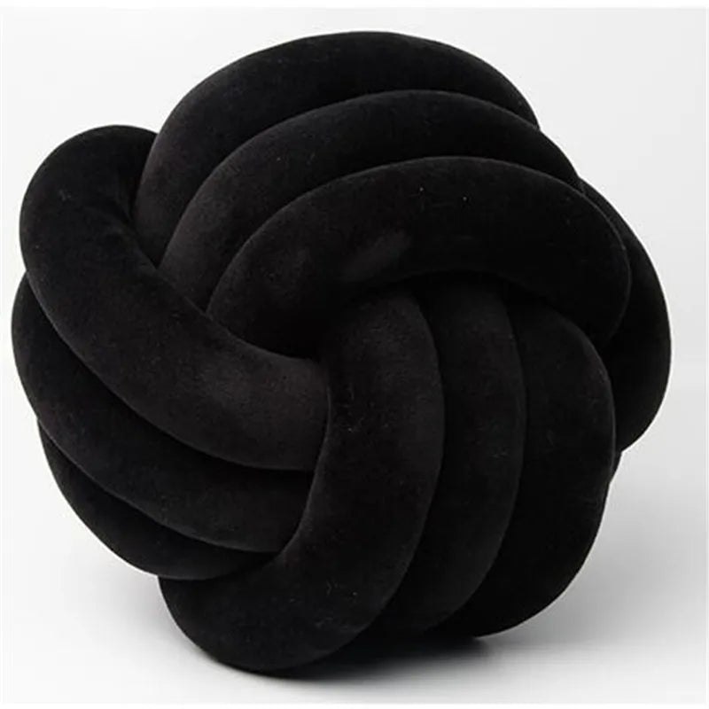 Handmade Knot Ball Cushion