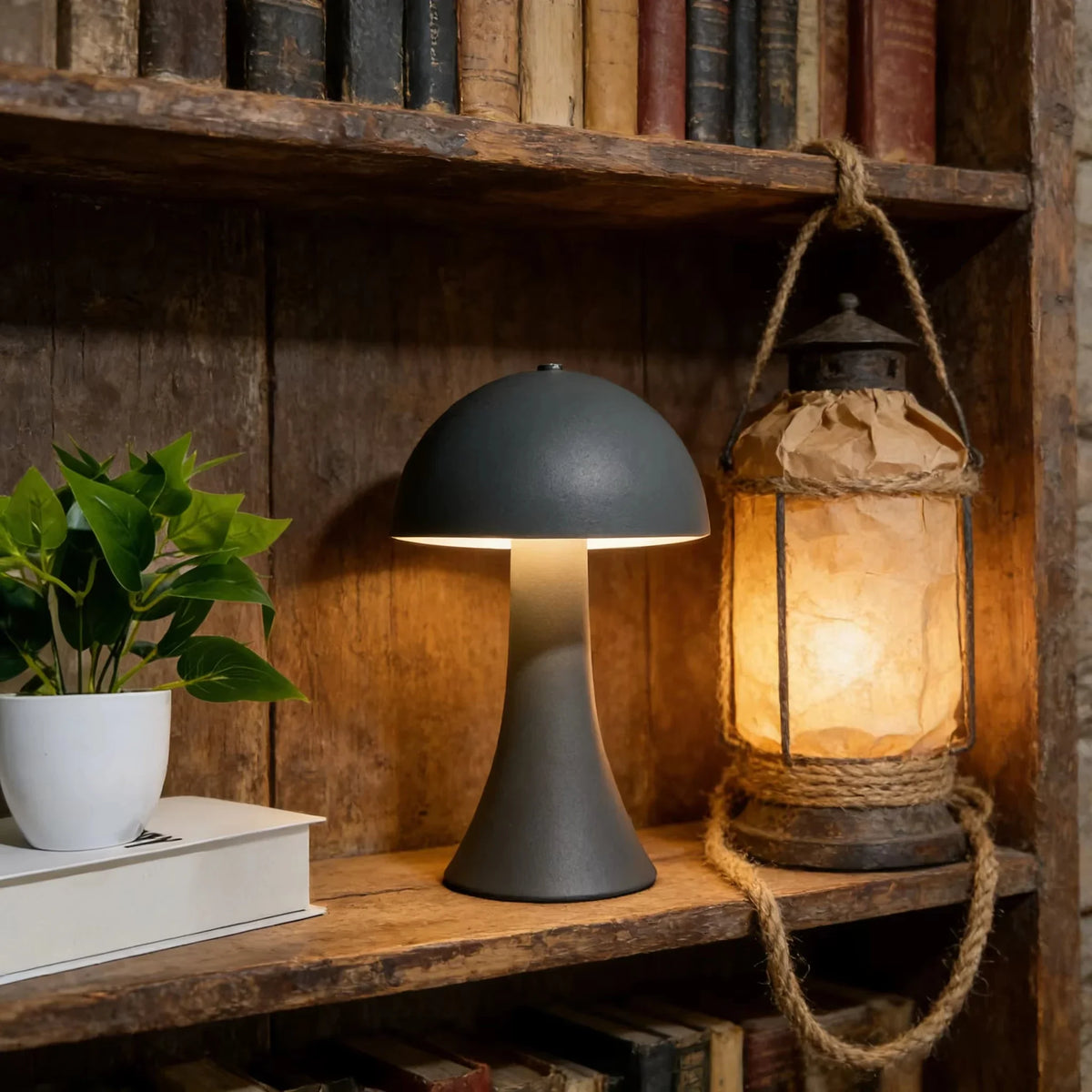 Vintage Mushroom Desk Lamp