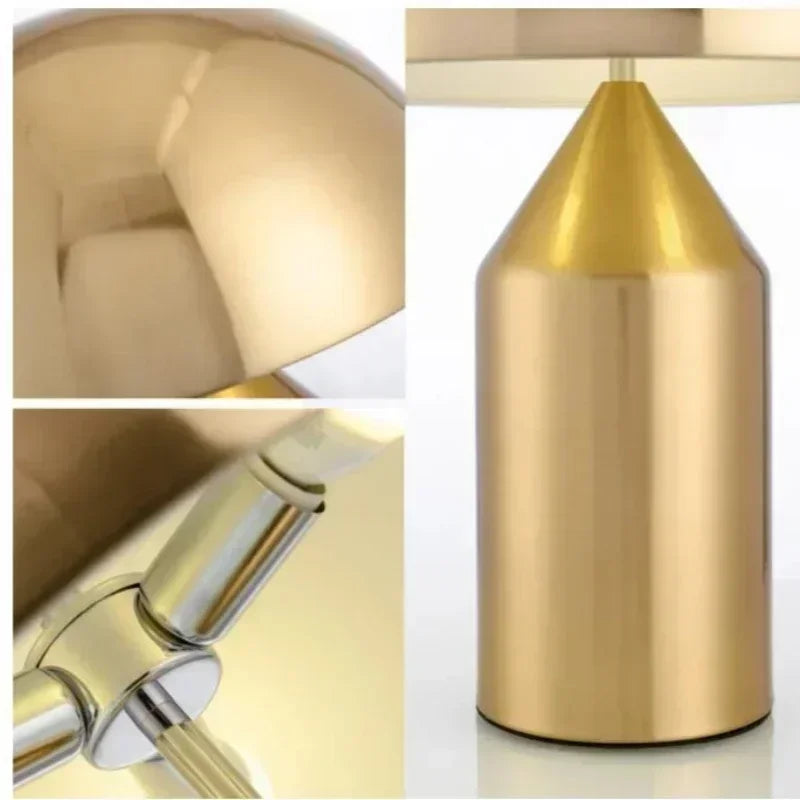 Luxury Gold LED Table Lamp