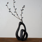 Entwined Abstract Ceramic Vase
