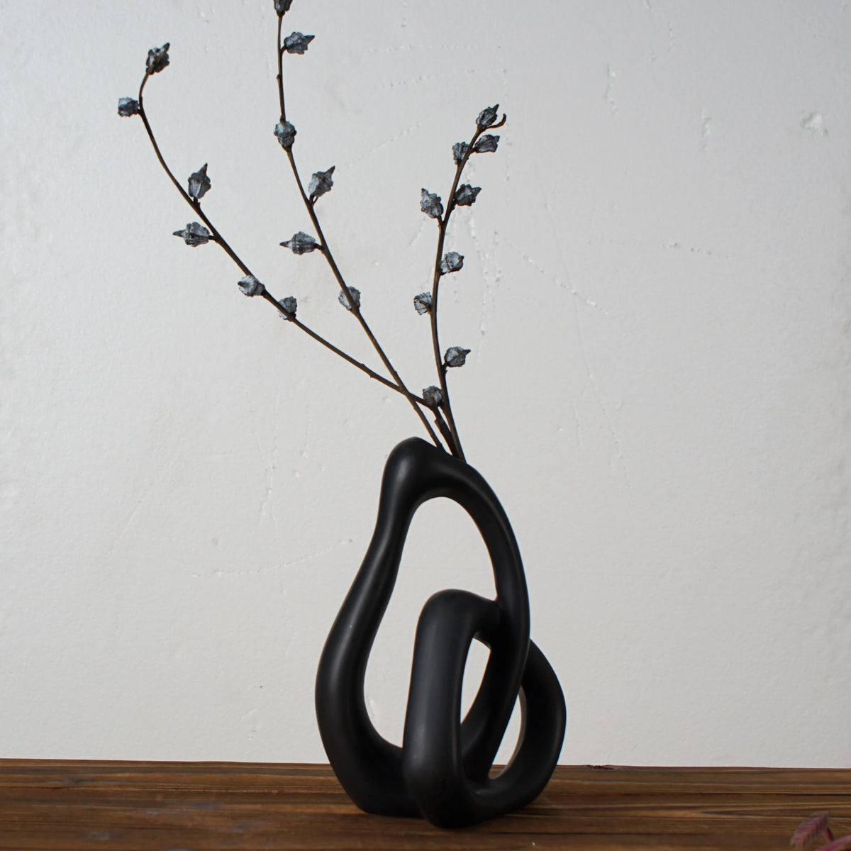 Entwined Abstract Ceramic Vase