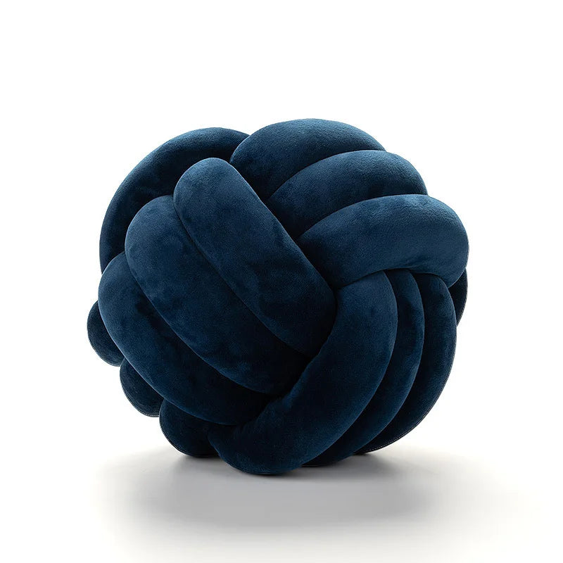 Handmade Knot Ball Cushion