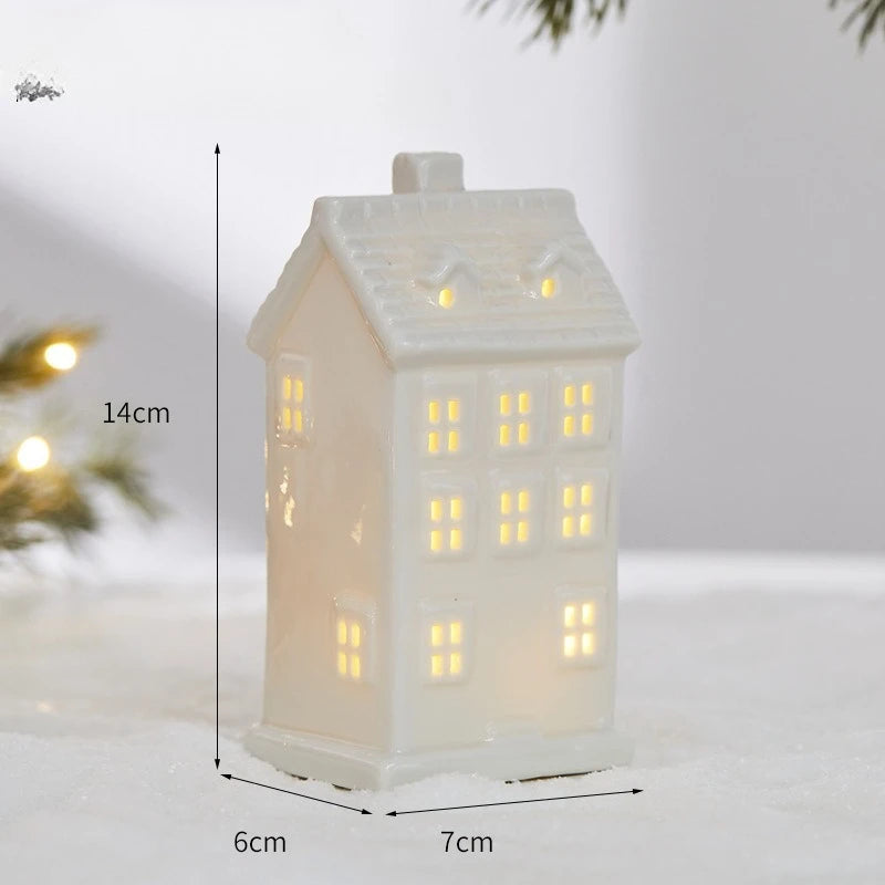Ceramic Light-Up Tree House
