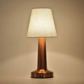 Iron Fabric Shade Bedside Lamp