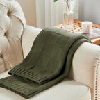 Waffle Knit Throw