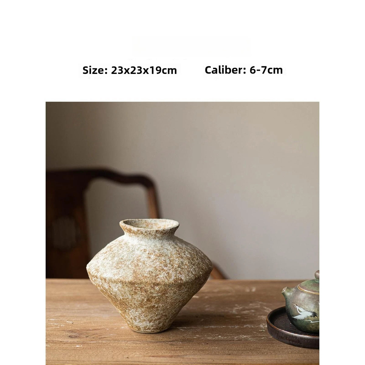 Wabi-Sabi Ceramic Vase