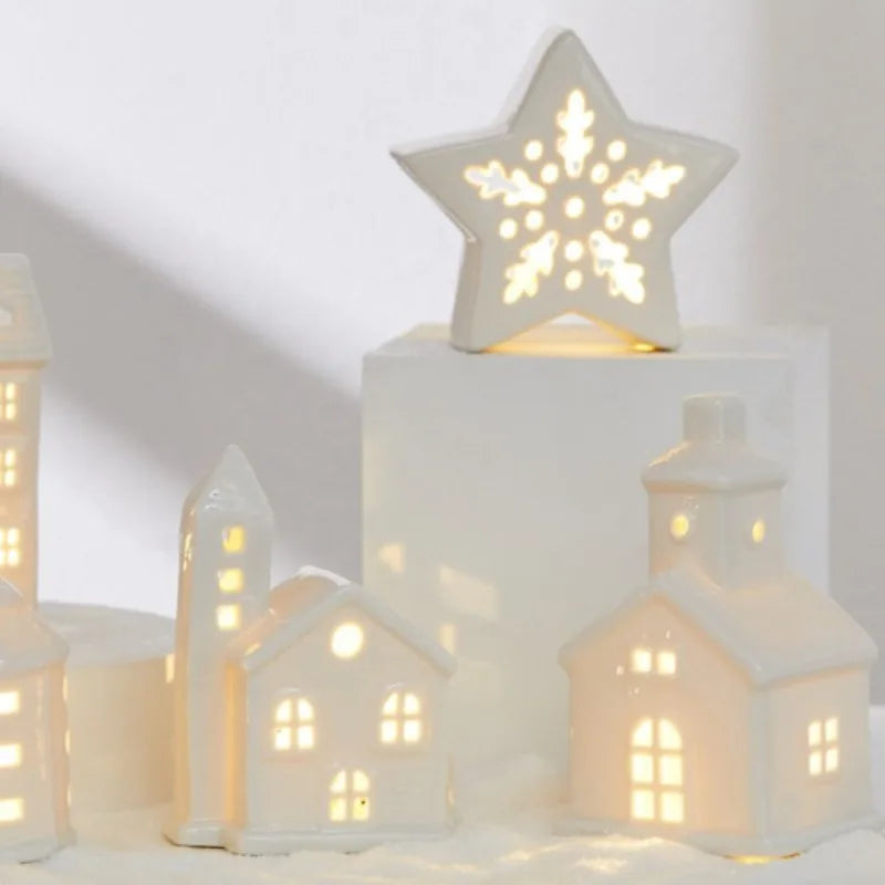 Ceramic Light-Up Tree House