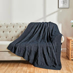 Waffle Knit Throw