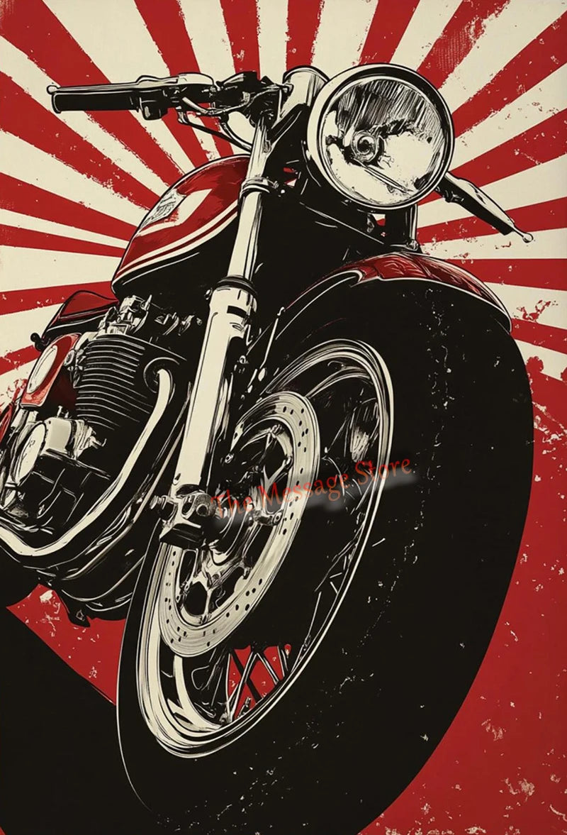 Rider Silhouette Canvas Print