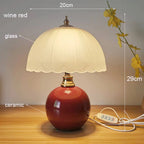 Pastele Ceramic & Glass Table Lamp