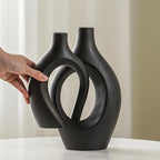 Twin Resin Vase