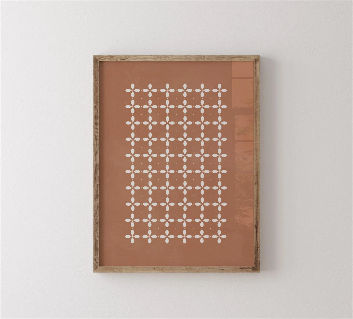 Folk Art Botanical Canvas Print
