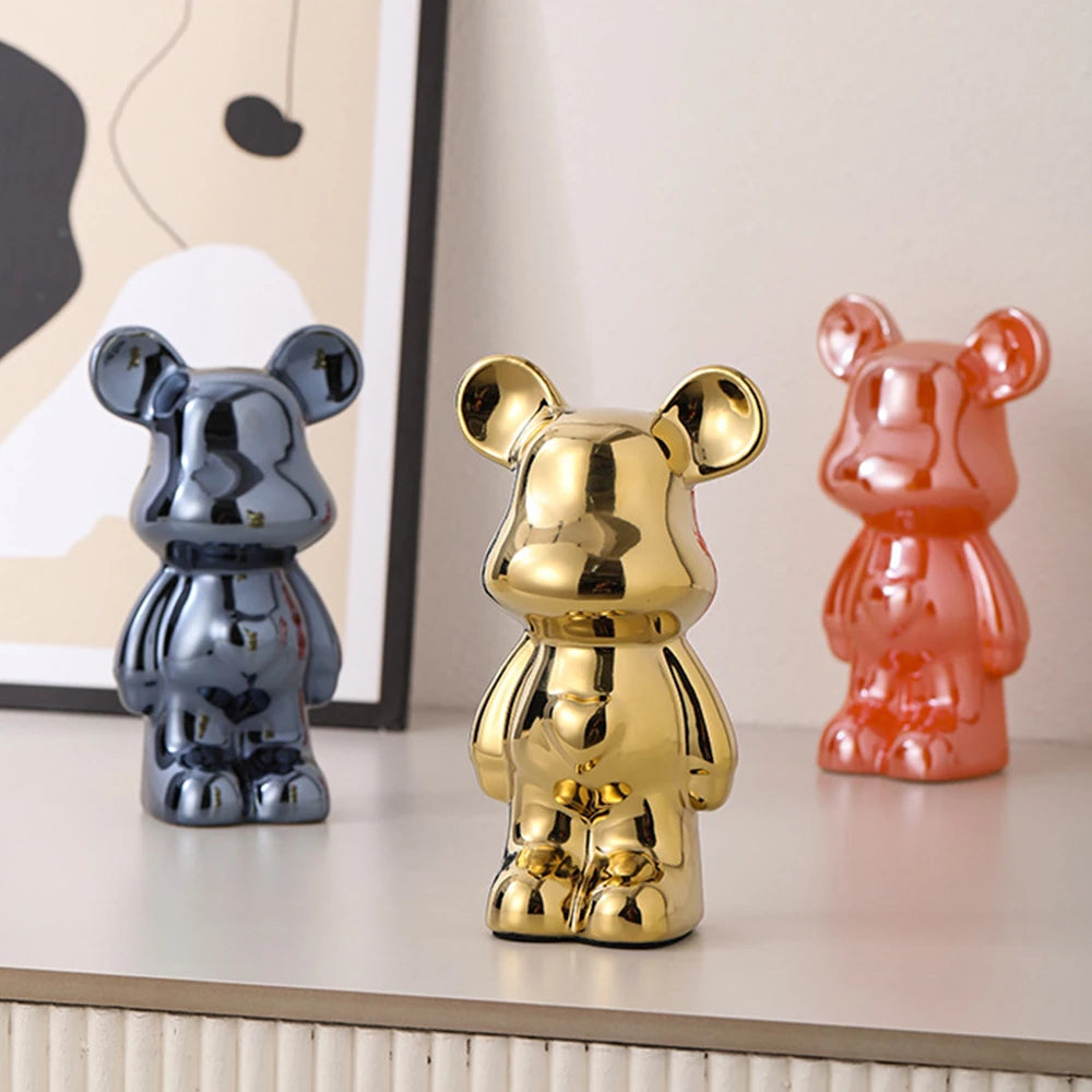 Ceramic Bear Figurine