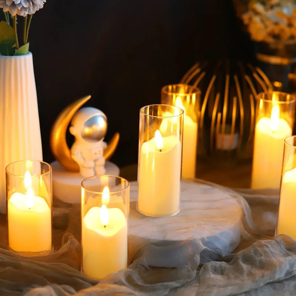 Flickering Flameless Candles — Set of 6