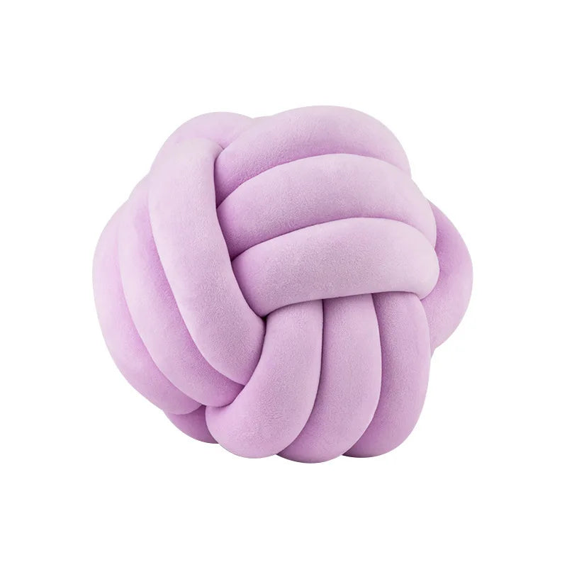 Handmade Knot Ball Cushion
