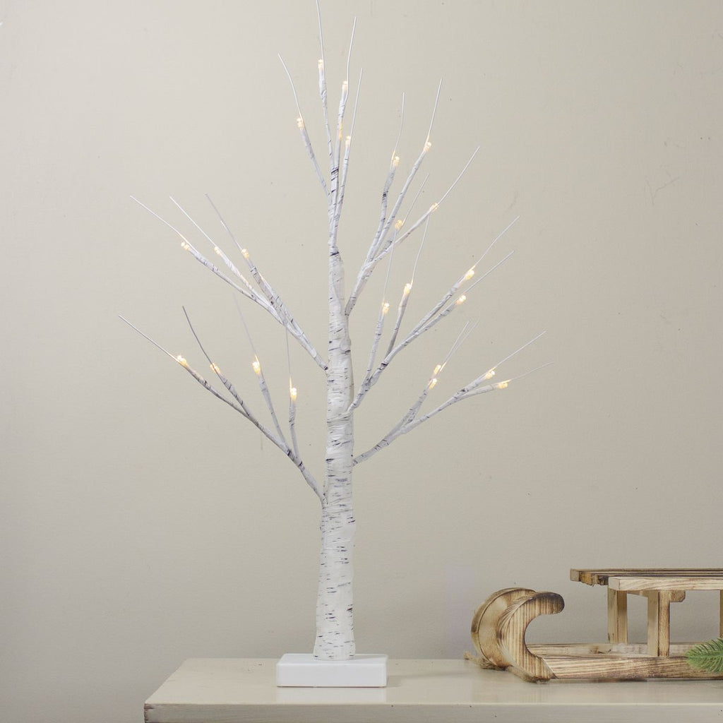 Twinkling Birch Tree LED Lamp