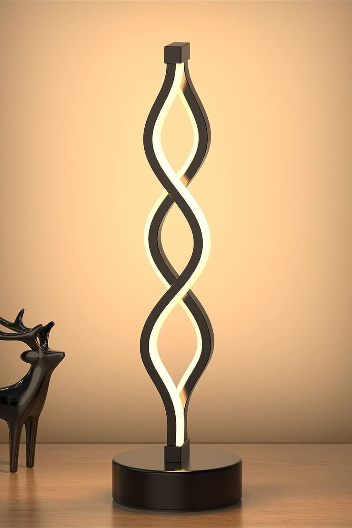 Spiral LED Desk Lamp
